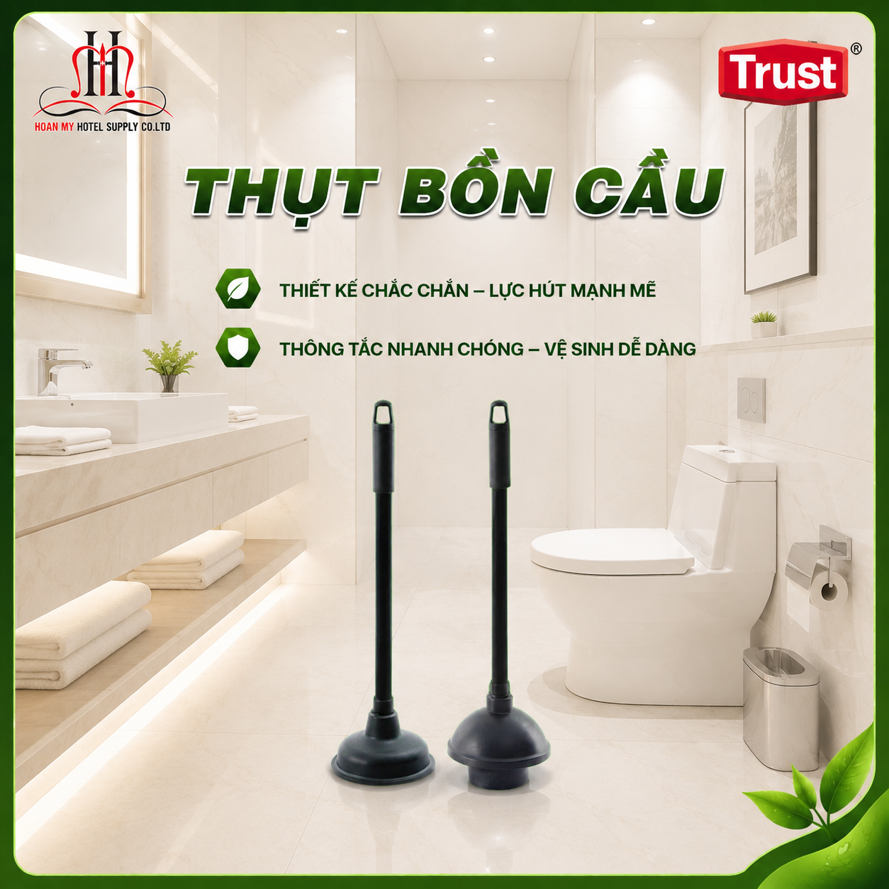  Thụt bồn cầu 