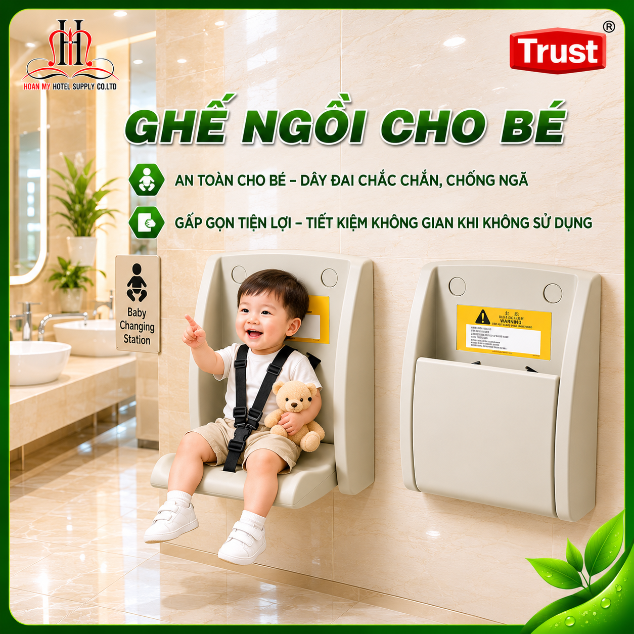  Ghế an toàn cho trẻ 