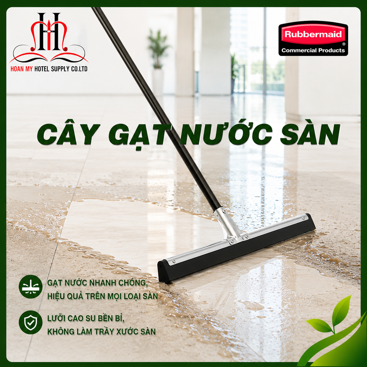  Cây gạt nước sàn 