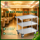  Xe đẩy phục vụ 3 tầng 