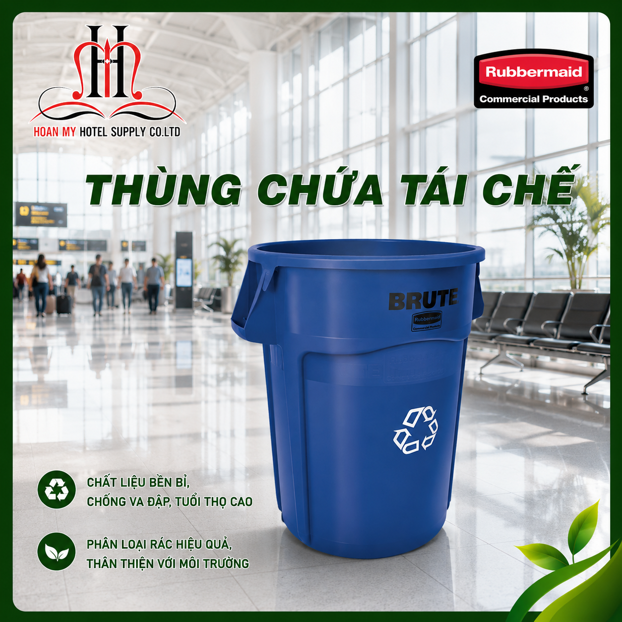  Thùng chứa tái chế 