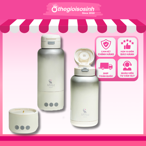 Bình đun nước di động cầm tay Moaz BéBé MB-114 tiện lợi