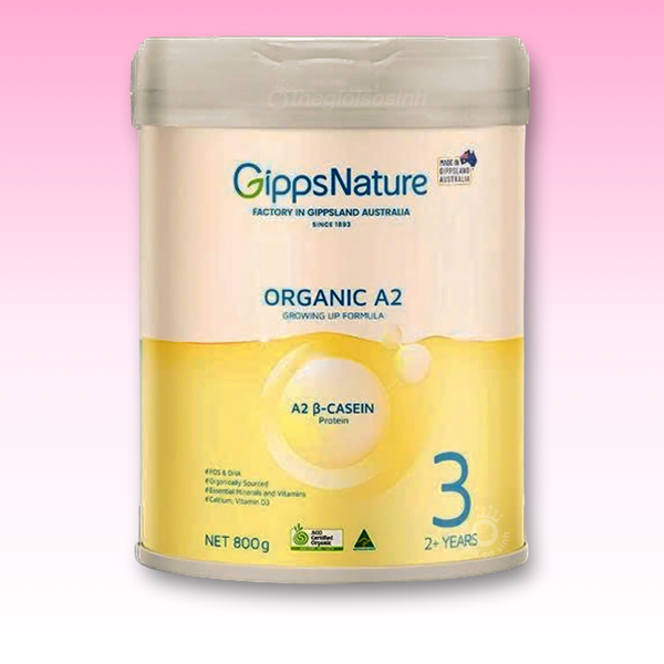 Sữa công thức Gipps Nature Organic A2 800g