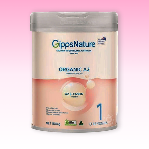 Sữa GippsNature Organic A2 các số 1 2 3 trên đồng cỏ Úc, nguồn gốc sữa từ Gippsland