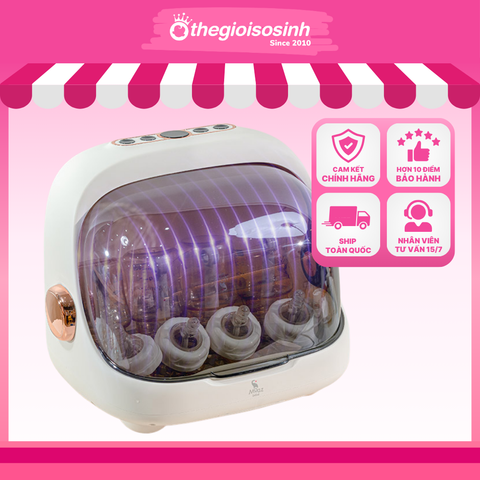 Máy úp bình sữa tiệt trùng sấy khô UVC ION Moaz BéBé MB044 | Chính hãng