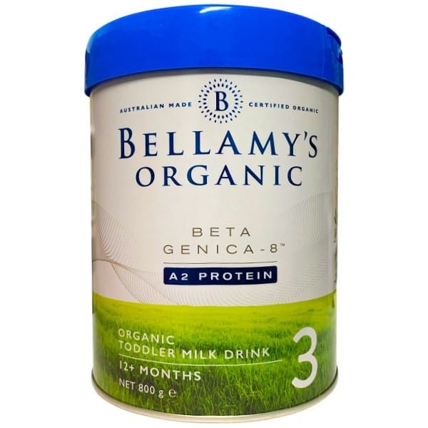 Sữa Công Thức Bellamy's Organic A2 Protein Số 1, 2, 3 - Hữu Cơ Cao Cấp Úc 800g
