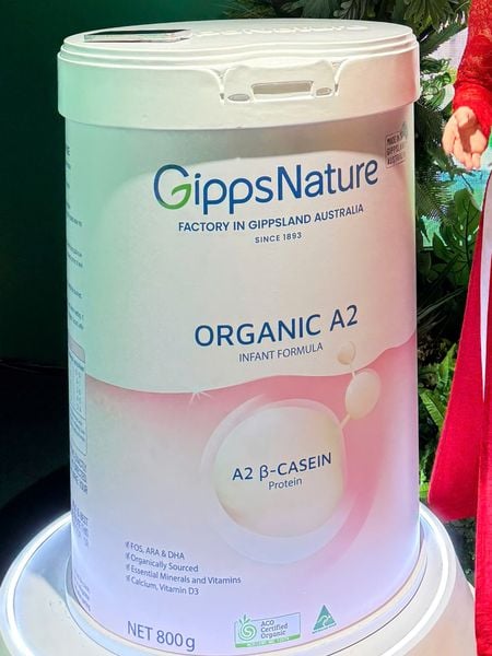 Sữa công thức Gipps Nature Organic A2 800g
