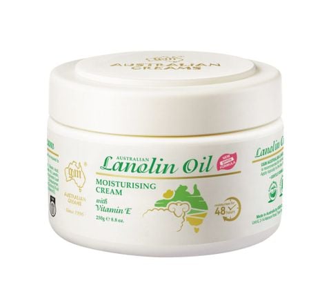 Kem dưỡng da G&M Australia Lanolin Oil Moisturising Cream 250g