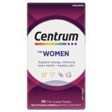 Vitamin tổng hợp cho nữ giới dưới 50 tuổi Centrum for women 90 viên