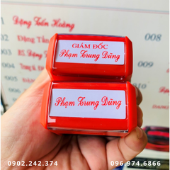 Khắc Dấu Chức Danh Giá Rẻ