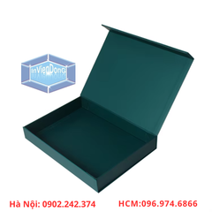 Mẫu Hộp Rigid Box Nắp Gập Sang Trọng – Đẳng Cấp Bao Bì Quà Tặng Doanh Nghiệp 2026