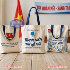 In Túi Tote Quà Tặng Đoàn Viên Giá Rẻ Tại Hà Nội