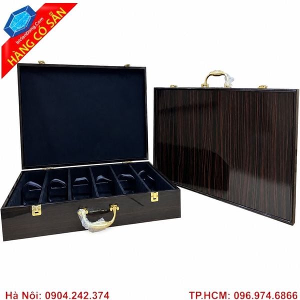 Hộp sơn mài đựng rượu cao cấp
