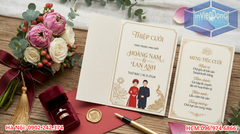 Thiệp Cưới Truyền Thống Luxury Tại Hà Nội