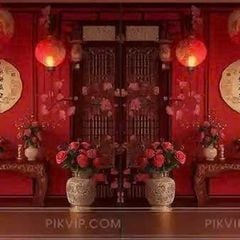 In Backdrop Chụp Ảnh Ngày Tết