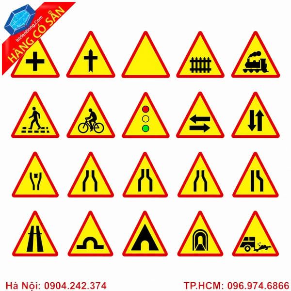 Biển an toàn giao thông phản quang chất lượng cao đạt tiêu chuẩn
