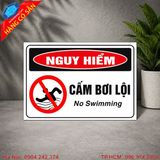 Biển báo cấm bơi chống nước độ bền cao