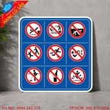 Biển báo cấm bơi chống nước độ bền cao
