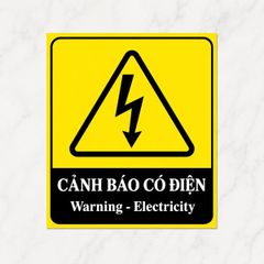 In Biển Cảnh Báo Có Điện Bằng Mica Giá Rẻ, Có Sẵn Lấy Ngay Tại Đống Đa Hà Nội