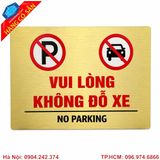 Biển cấm đỗ xe trước cửa nhà và cửa hàng