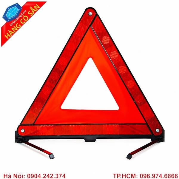 Biển cảnh báo phản quang tam giác chất lượng cao, dễ quan sát ngày đêm.