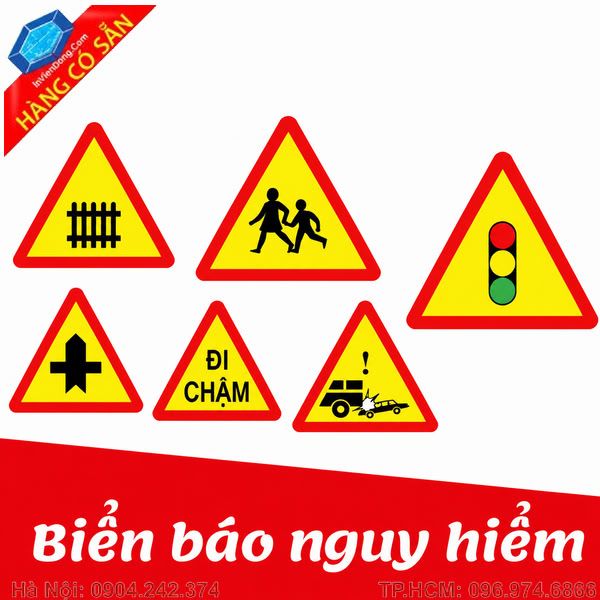 Biển an toàn giao thông phản quang chất lượng cao đạt tiêu chuẩn