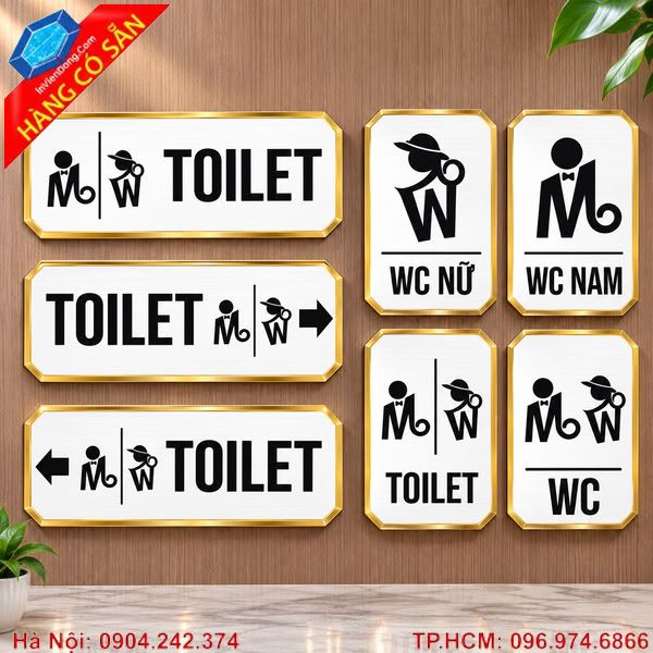 Biển decor treo tường trang trí không gian hiện đại đẹp mắt