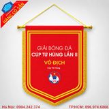 Cờ lưu niệm cao cấp in logo doanh nghiệp.