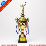 Cúp bóng chuyền cao cấp khắc logo theo yêu cầu