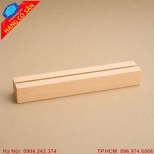 Đế gỗ trưng bày mô hình và sản phẩm lưu niệm