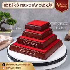 ĐẾ GỖ LÓT NHUNG CÓ SẴN TẠI HÀ NỘI – ĐẶT LÀM THEO YÊU CẦU, KHẮC LOGO LẤY NGAY GIÁ RẺ TẠI XƯỞNG