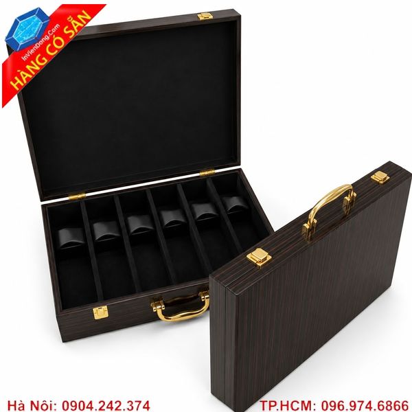 Hộp sơn mài đựng rượu cao cấp