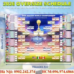 In poster lịch thi đấu World Cup 2026 chất lượng cao sắc nét