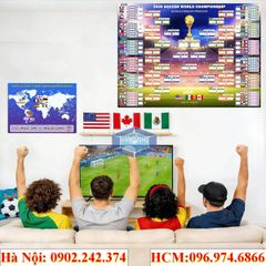 Thiết kế lịch thi đấu bóng đá World Cup 2026 theo yêu cầu