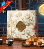 Hộp bánh trung thu phong cách hiện đại