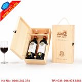 Mẫu hộp gỗ đựng rượu đẹp cao cấp sản xuất tại xưởng