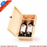 Mẫu hộp gỗ đựng rượu đẹp cao cấp sản xuất tại xưởng