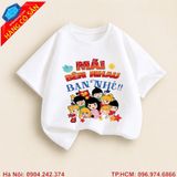 In hình lên áo bé chất liệu vải cotton 4 chiều thoáng mát
