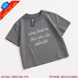 In hình lên áo bé chất liệu vải cotton 4 chiều thoáng mát