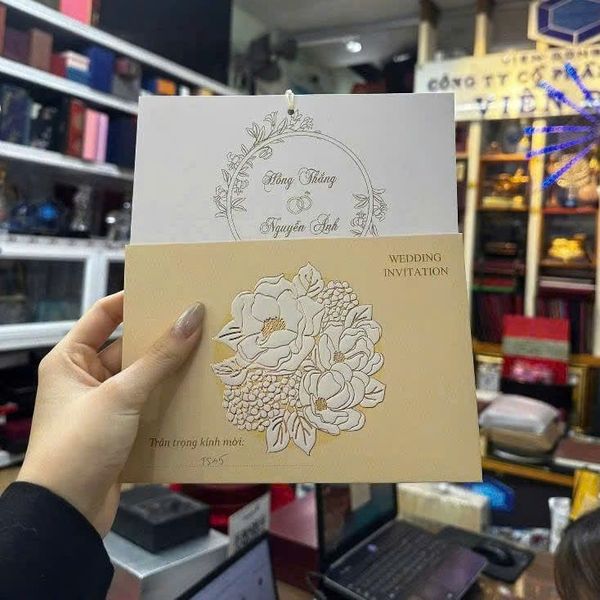In thiệp cưới cao cấp