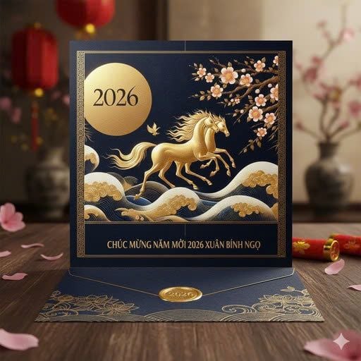 In thiệp Tết 2026 mẫu mới
