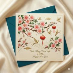 Xu Hướng Thiệp Tết 2026 Nổi Bật