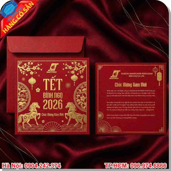 In thiệp Tết quà tặng