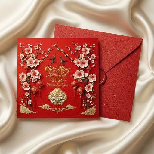 Thiệp tết mới nhất