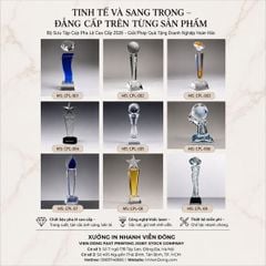 Đặt Kỷ Niệm Chương Pha Lê Lấy Ngay Tại Hà Nội: Uy Tín, Giá Rẻ