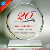 Kỷ niệm chương pha lê vinh danh doanh nghiệp sang trọng