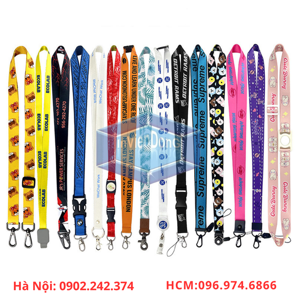 Dây Đeo Thẻ Nhựa Giá Rẻ Tại Hà Nội