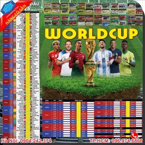 lịch thi đấu FIFA World Cup 2026