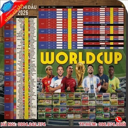 lịch thi đấu FIFA World Cup 2026