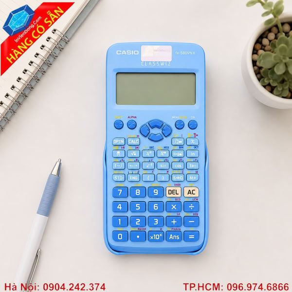 Máy tính Casio khoa học hỗ trợ giải toán nhanh và chính xác